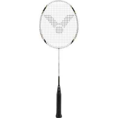 Victor Kinder-Badmintonschläger G 7500 JR (76g/ausgewogen/steif) weiss - besaitet -